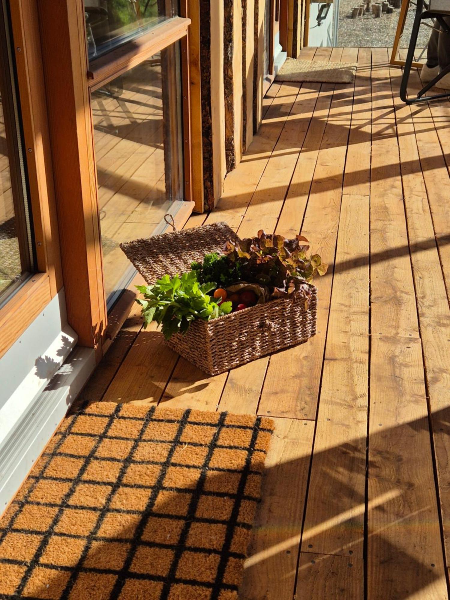 Mothir Joerth Organic Farm Guesthouse In Vallanes Exterior foto